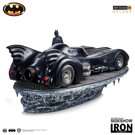 Batman & Batmobile Ensemble de collection de Luxe 1:10 Iron Studios 905009