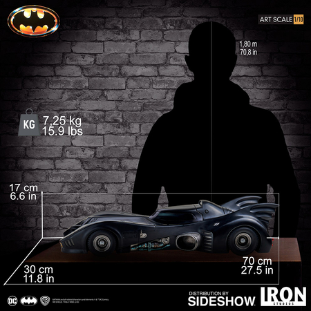 Batmobile Statue 1:10 Iron Studios 905147Batmobile Statue 1:10 Iron Studios 905147