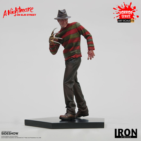 Freddy Krueger Cauchemar sur la rue Elm Statue version régulière 1:10 Iron Studios 905085