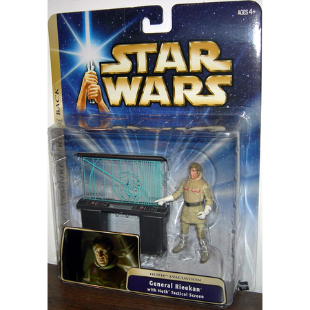 Star Wars The Empire Strikes Back - General Rieekan with Hoth Tactical Screen Hasbro