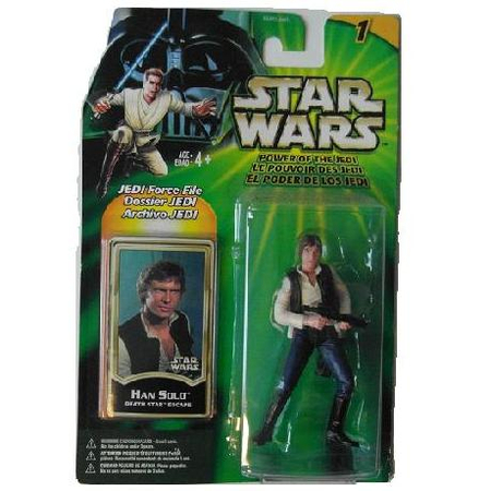 Star Wars Power of the Jedi - Han Solo Death Escape Hasbro