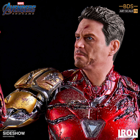 ​​I Am Iron Man  Avengers: Endgame - Art Scale 1:10 Battle Diorama Series Statue by Iron Studios 904974​