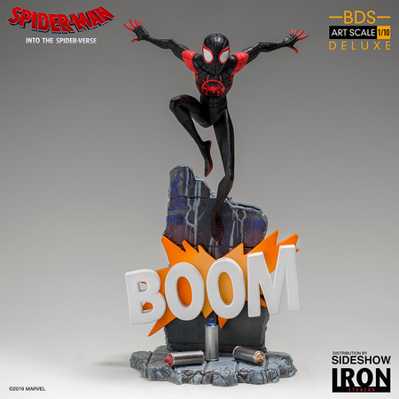 Miles Morales Statue 1:10 Série Battle Diorama Iron Studios 904965