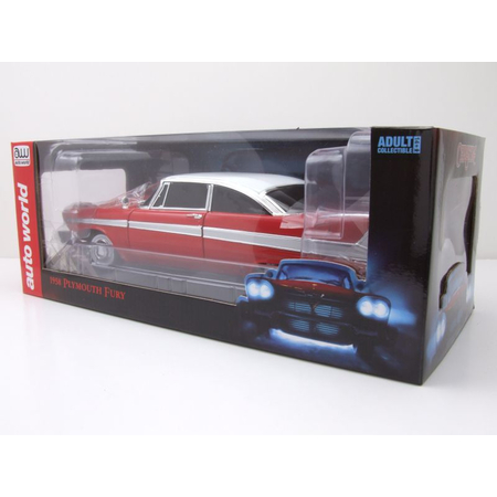 Christine 1958 Plymouth Fury 1:18 Auto World AWSS102/06