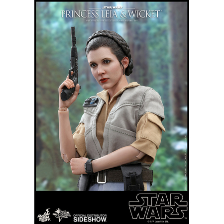 Princess Leia & Wicket 12 inch Star Wars Episode VI: Return of the Jedi by Hot Toys 905143