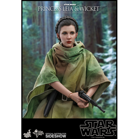 Princess Leia & Wicket 12 inch Star Wars Episode VI: Return of the Jedi by Hot Toys 905143