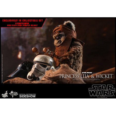 Princess Leia & Wicket 12 inch Star Wars Episode VI: Return of the Jedi by Hot Toys 905143