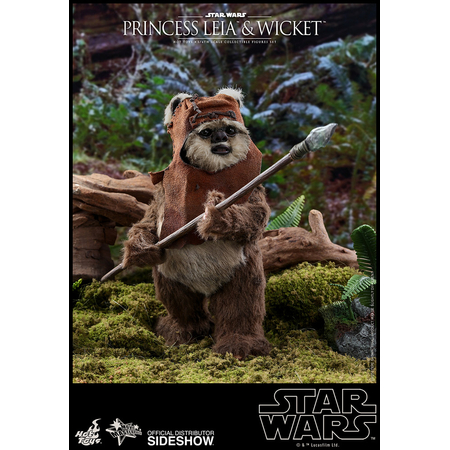 Princess Leia & Wicket 12 inch Star Wars Episode VI: Return of the Jedi by Hot Toys 905143