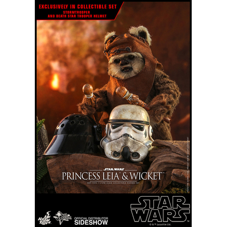 Princess Leia & Wicket 12 inch Star Wars Episode VI: Return of the Jedi by Hot Toys 905143