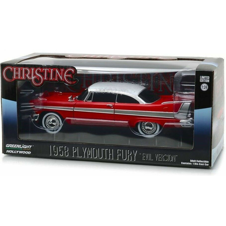 Christine 1958 Plymouth Fury 1:24 Greenlight 84071