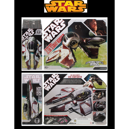 Obi-Wan Kenobi Jedi Starfighter 1977-2007 (30e anniversaire) Hasbro