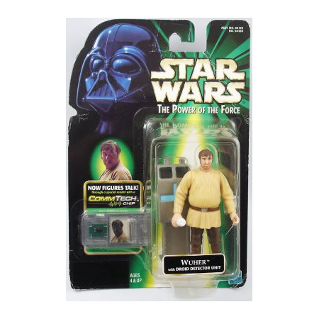 Star Wars Power of the Force - Wuher with droid detector unit Hasbro