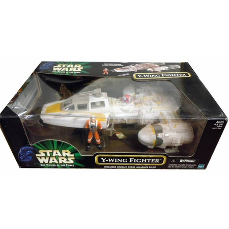 Star Wars Power of the Force - Y-Wing Fighter Hasbro