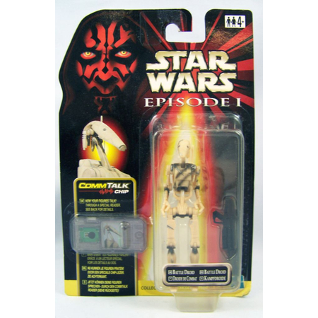 Star Wars Episode I The Phantom Menace - Battle Droid (Dirt Variant) (speaks french) Hasbro