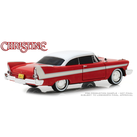 Christine 1958 Plymouth Fury Evil Version 1:24 Greenlight 84082