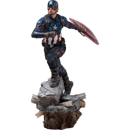Captain America (Deluxe) Avengers: Endgame Statue Iron Studios 904763