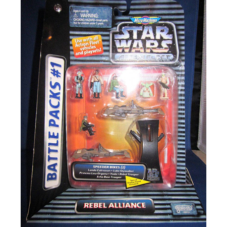 Star Wars Battle Packs #1 Action Fleet MicroMachines Galoob
