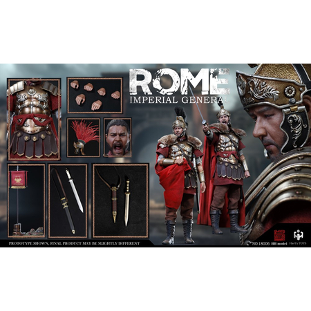 Rome Armée Impériale - Général impérial (version De Luxe) figurine 1:6 HaoYuTOYS HH18006