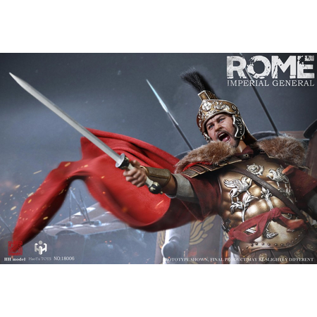 Rome Armée Impériale - Général impérial (version De Luxe) figurine 1:6 HaoYuTOYS HH18006