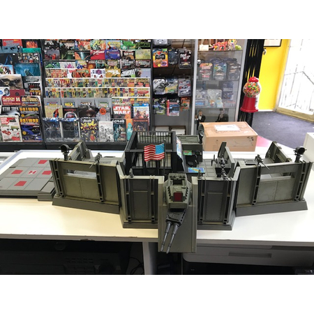 GI Joe 1983 Headquarters Command Center (Used, Complete Missing Only Antenna) Sell is Final Sold in Store Only