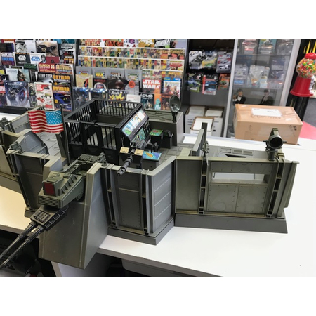 GI Joe 1983 Headquarters Command Center (Used, Complete Missing Only Antenna) Sell is Final Sold in Store Only