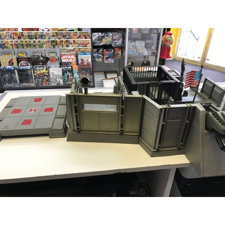 GI Joe 1983 Headquarters Command Center (Used, Complete Missing Only Antenna) Sell is Final Sold in Store Only