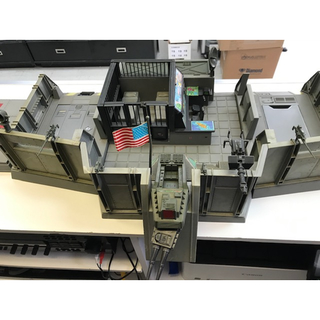 GI Joe 1983 Headquarters Command Center (Used, Complete Missing Only Antenna) Sell is Final Sold in Store Only