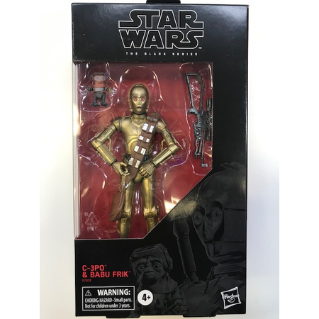 Star Wars The Black Series 6-inch - C-3PO & Babu Frik Exclusive Hasbro