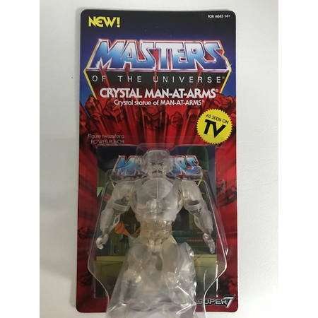 Masters of the Universe Vintage 5.5-inch - Crystal Man-At-Arms Super 7