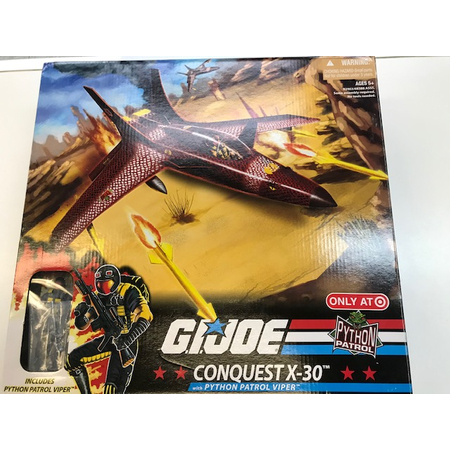 GI Joe 2009 Python Patrol Conquest X-30 (Used, Complete) with Python Patrol Viper Figure Sell is Final Sold in Store Only