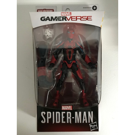 Marvel Legends Spider-Man Gamerverse - Spider-Armor Mark III 7-inch scale action figure (BAF Demogoblin) Hasbro