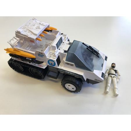 GI Joe 1985 Snow Cat (Used, Complete) with Frostbite Figure Sell is Final Sold in Store Only