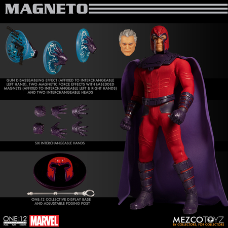 One-12 Collective Marvel Magneto Mezco Toyz