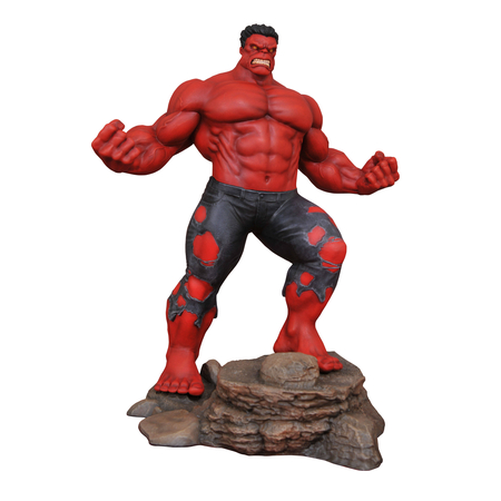 Marvel Gallery Red Hulk PVC Diorama 10-inch