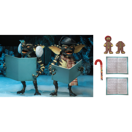 Gremlins Christmas Carol Winter Scene 7-inch 2-pack NECA