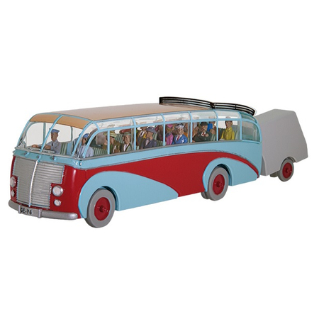 ​Tintin L'Affaire Tournesol Autobus de la Swissair 1/43