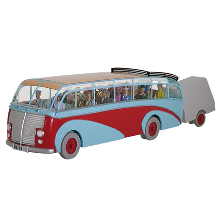 ​Tintin L'Affaire Tournesol Autobus de la Swissair 1/43