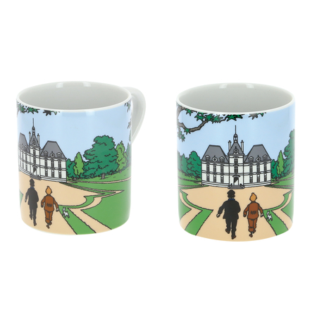 ​​​​​​Tintin Tasse Château de Moulinsart