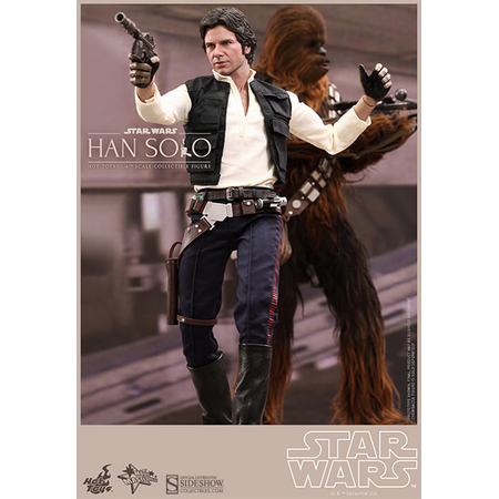Han Solo and Chewbacca Movie Masterpiece Series