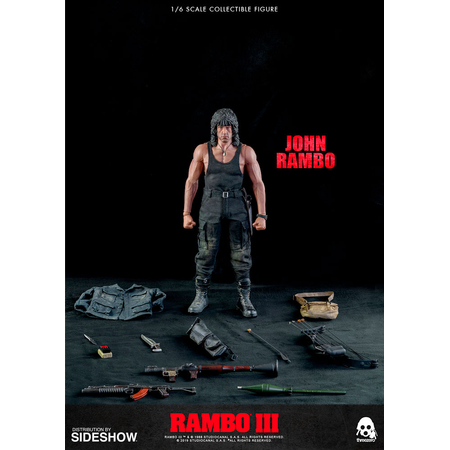 John Rambo (Rambo III) figurine 1:6 Threezero 905542