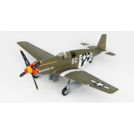 P-51B Mustang Blackpool Bat 1:48 HobbyMaster HA8512