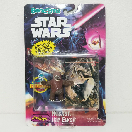 Star Wars Wicket Bend-Ems figure Just Toys