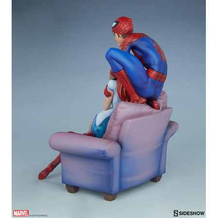 Spider-Man et Mary Jane Maquette Sideshow Collectibles 200556