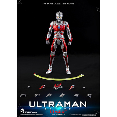 Ultraman Ensemble Ace (version Anime) figurine 1:6 Threezero 905486