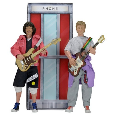 Bill & Ted's Excellent Adventure 8-Inch Retro Figure 2-Pack NECA