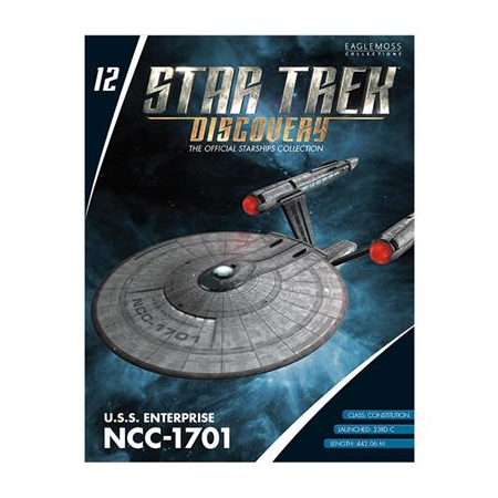 Star Trek Discovery Figure Collection Mag #12 U.S.S. Enterprise NCC-1701 Eaglemoss