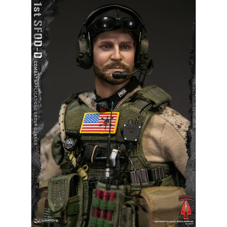 1st SFOD-D Combat Applications Group Gunner figurine 1:6 Damtoys 78074