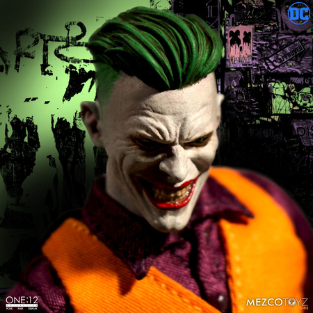 One-12 Collective DC Joker Clown Prince Of Crime Edition Mezco Toyz