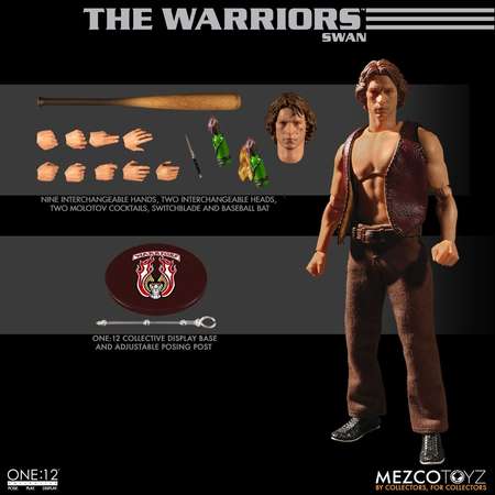 One-12 Collective Warriors Deluxe Ensemble de 4 Figurines Mezco