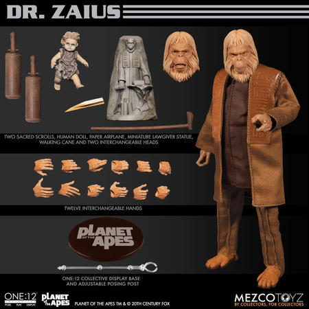 One-12 Collective La Planète des singes - Dr Zaius Mezco